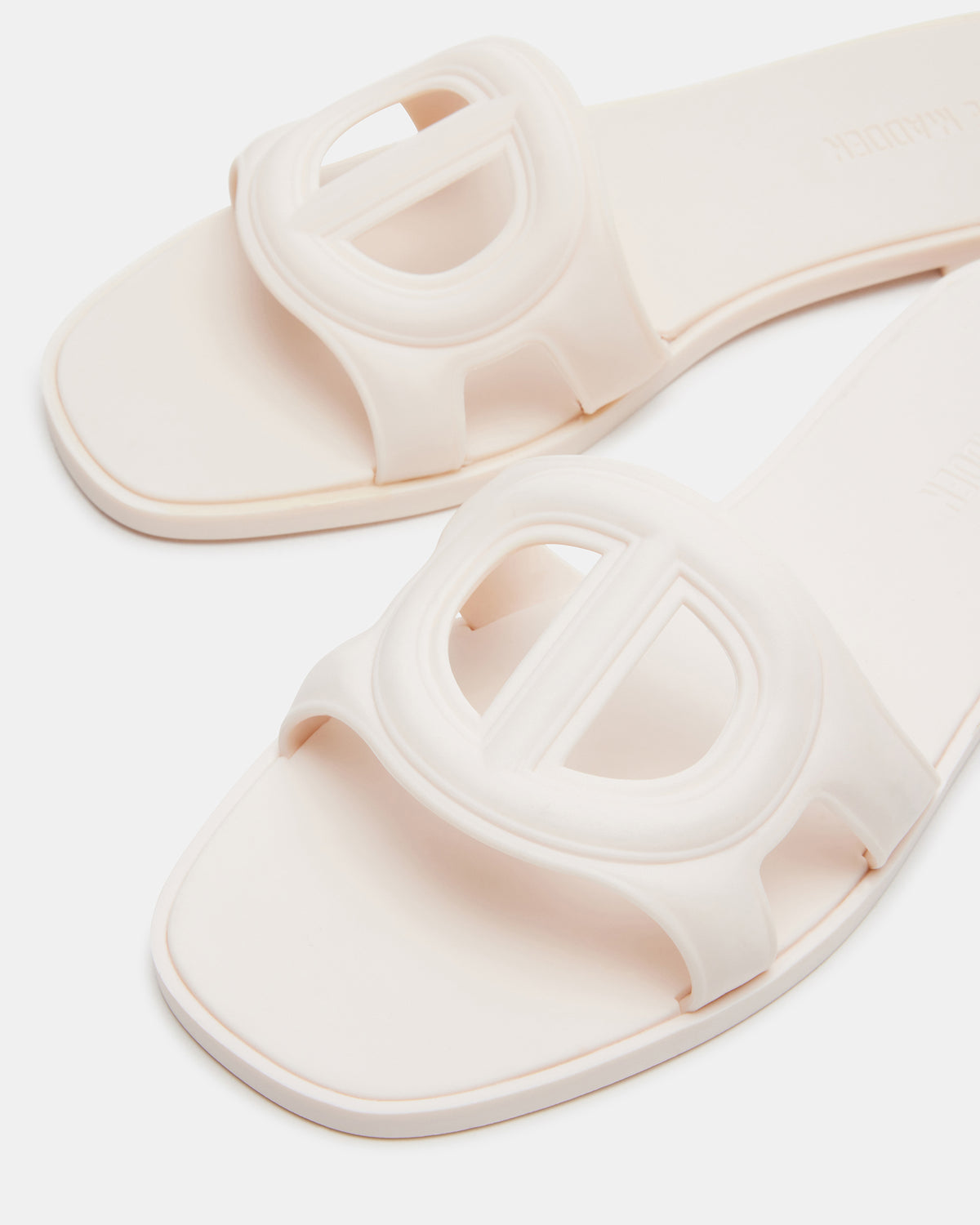 JELLIE Bone Women's Square Toe Slide Sandal | Steve Madden