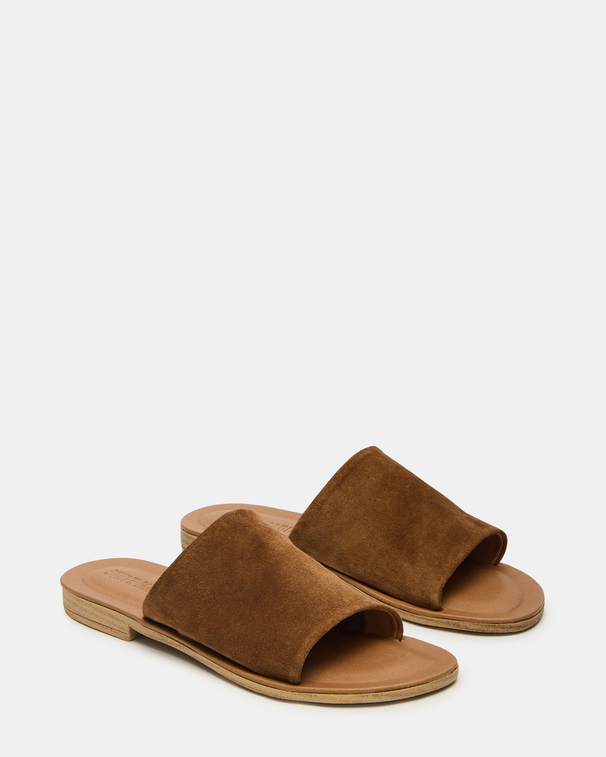 KIPP Chestnut Suede Slide Women's Sandal | Steve Madden