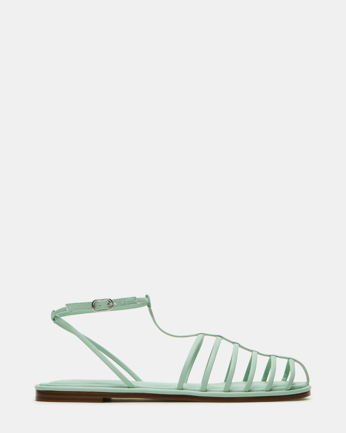 MARIN Pistachio Flat Strappy Fisherman Sandal | Steve Madden