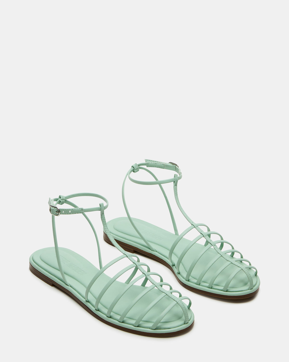 MARIN Pistachio Flat Strappy Fisherman Sandal | Steve Madden