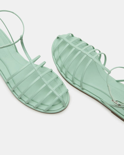 MARIN Pistachio Flat Strappy Fisherman Sandal | Steve Madden