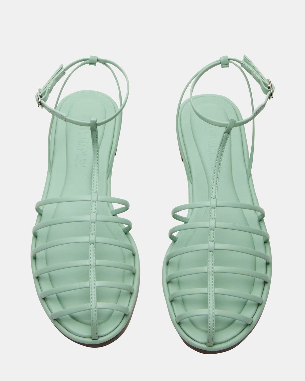 MARIN Pistachio Flat Strappy Fisherman Sandal | Steve Madden