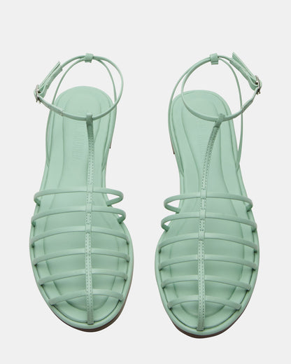 MARIN Pistachio Flat Strappy Fisherman Sandal | Steve Madden