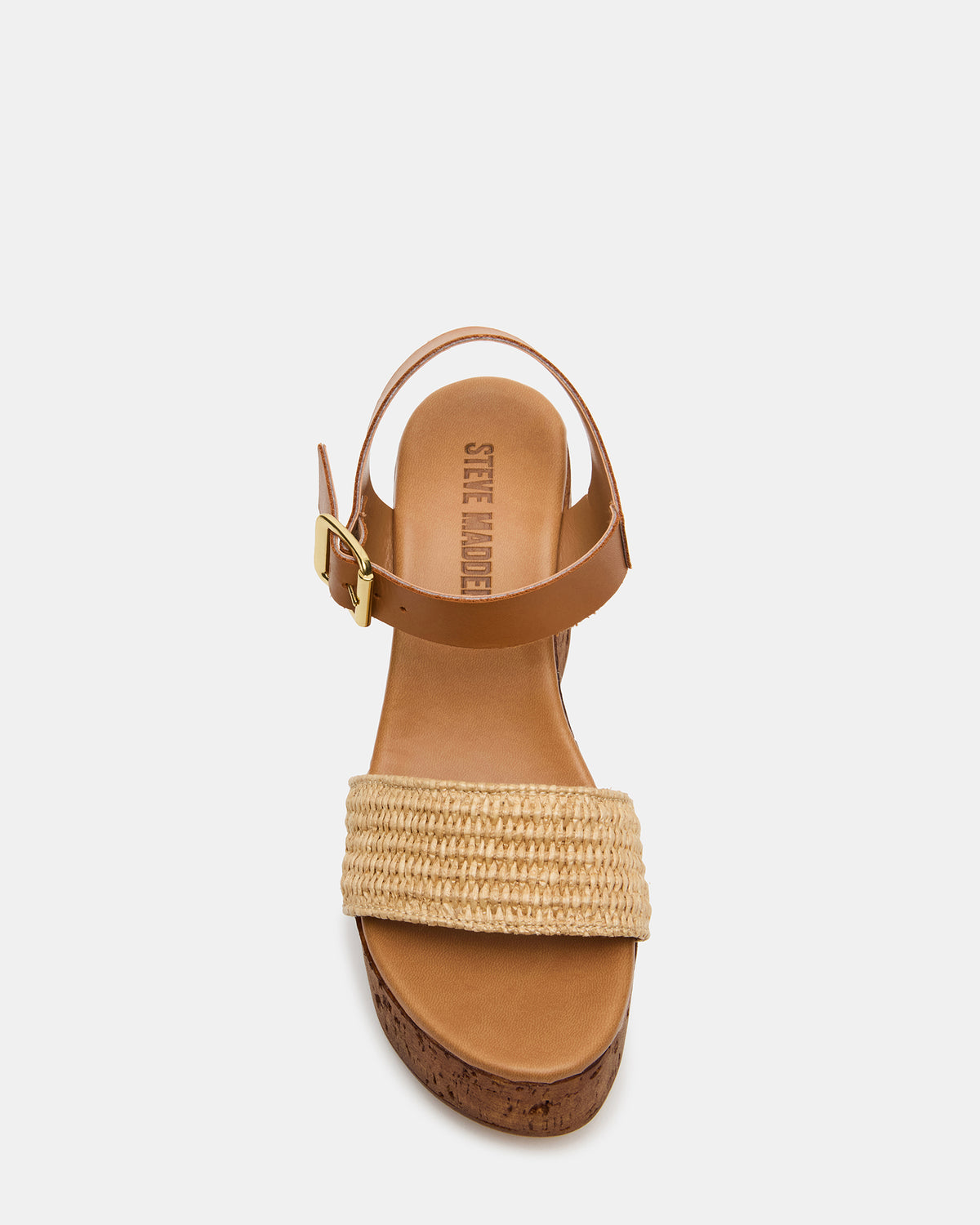 CABERNET Raffia Women's Platform Wedge Sandal | Steve Madden