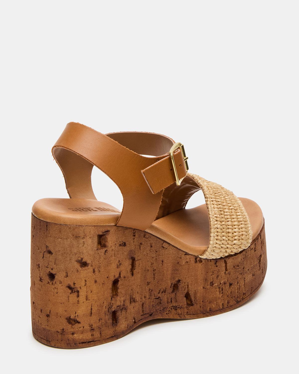 CABERNET Raffia Women's Platform Wedge Sandal | Steve Madden
