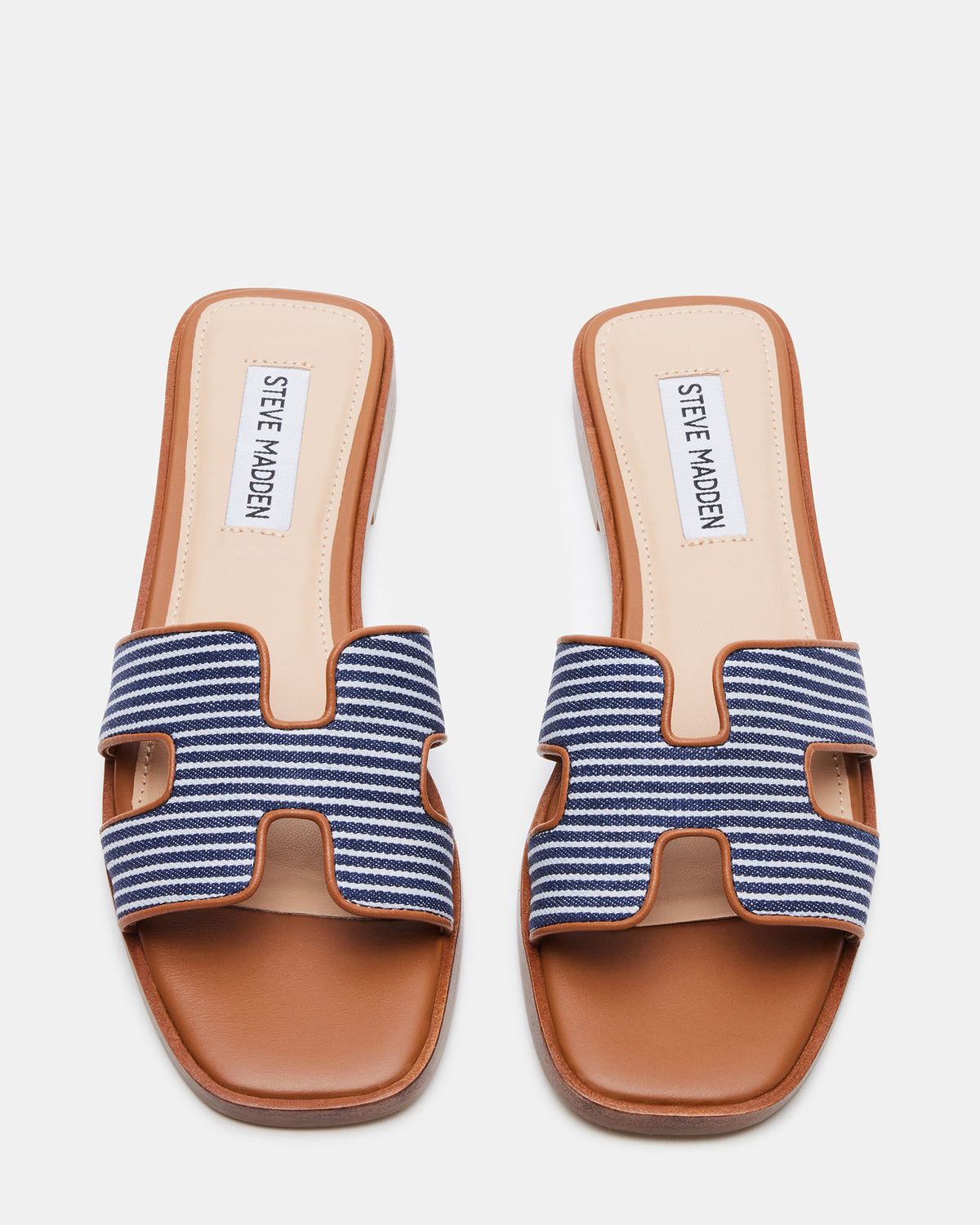 HADYN Navy Multi Sandal | Women's Designer Sandals | Steve Madden