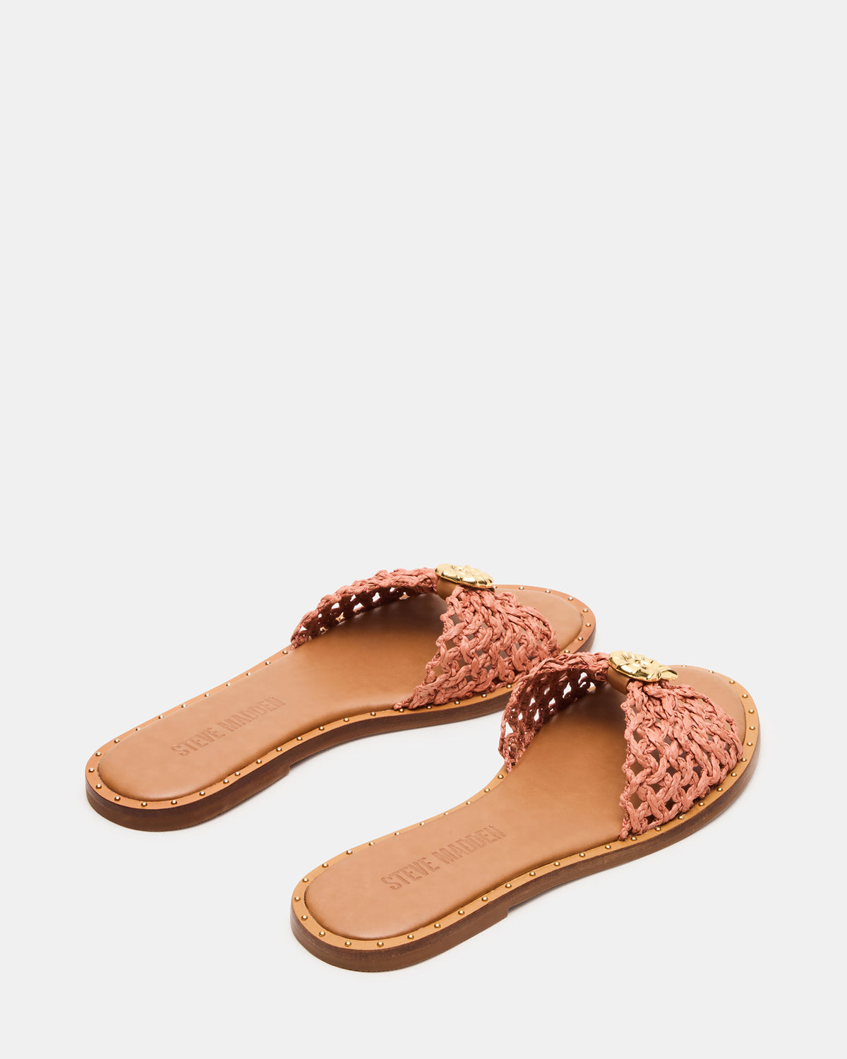DIPSY Terracotta Conch Slide Rounded Toe Women's Sandal | Steve Madden