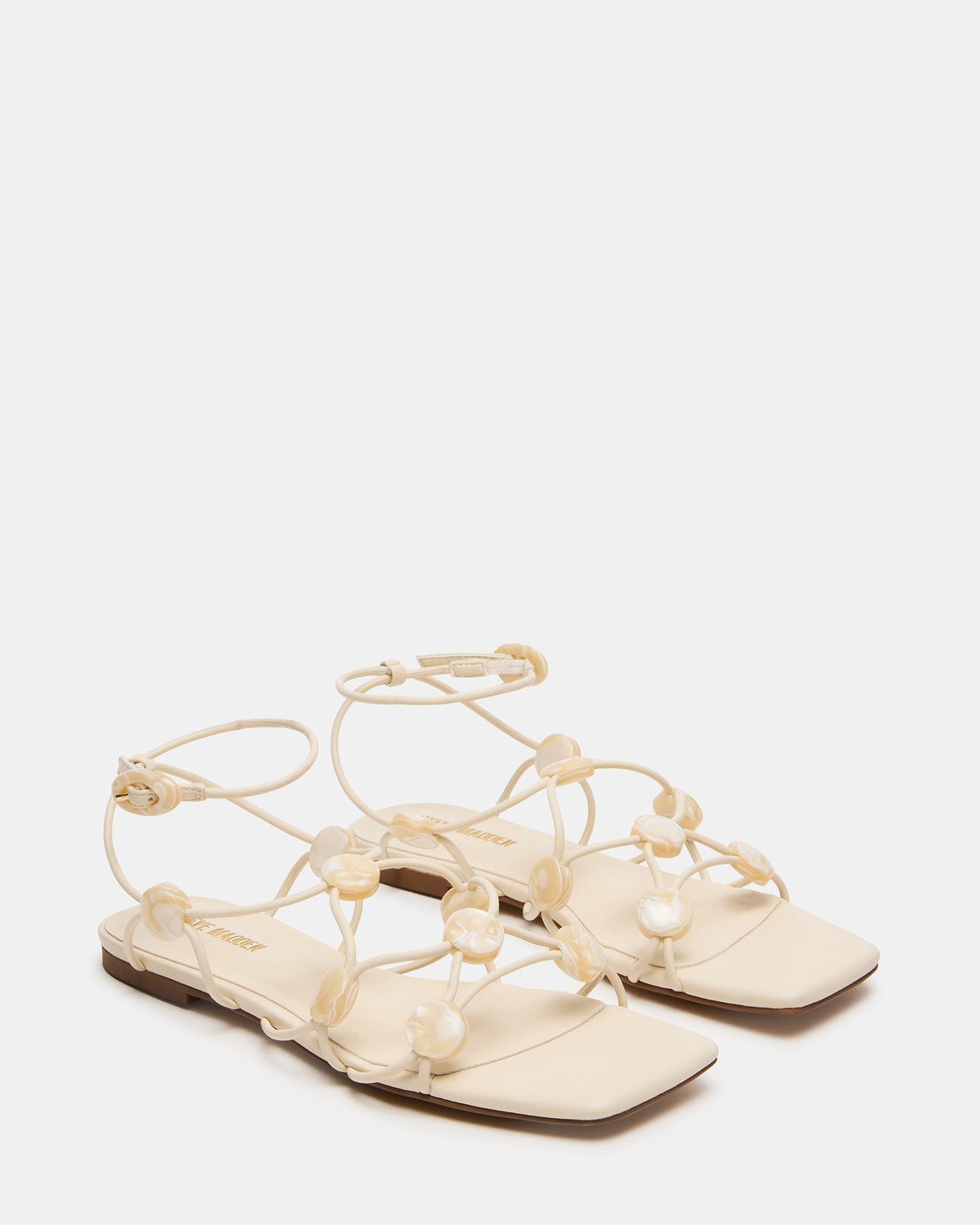 TIDES Pearl Strappy Square-Toe Women's Sandal | Steve Madden