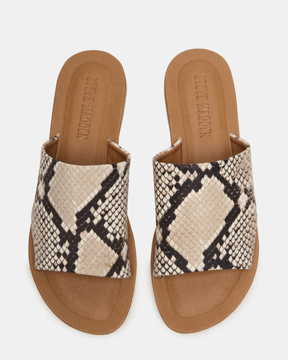 KIPP Natural Snake Slide Women's Sandal | Steve Madden