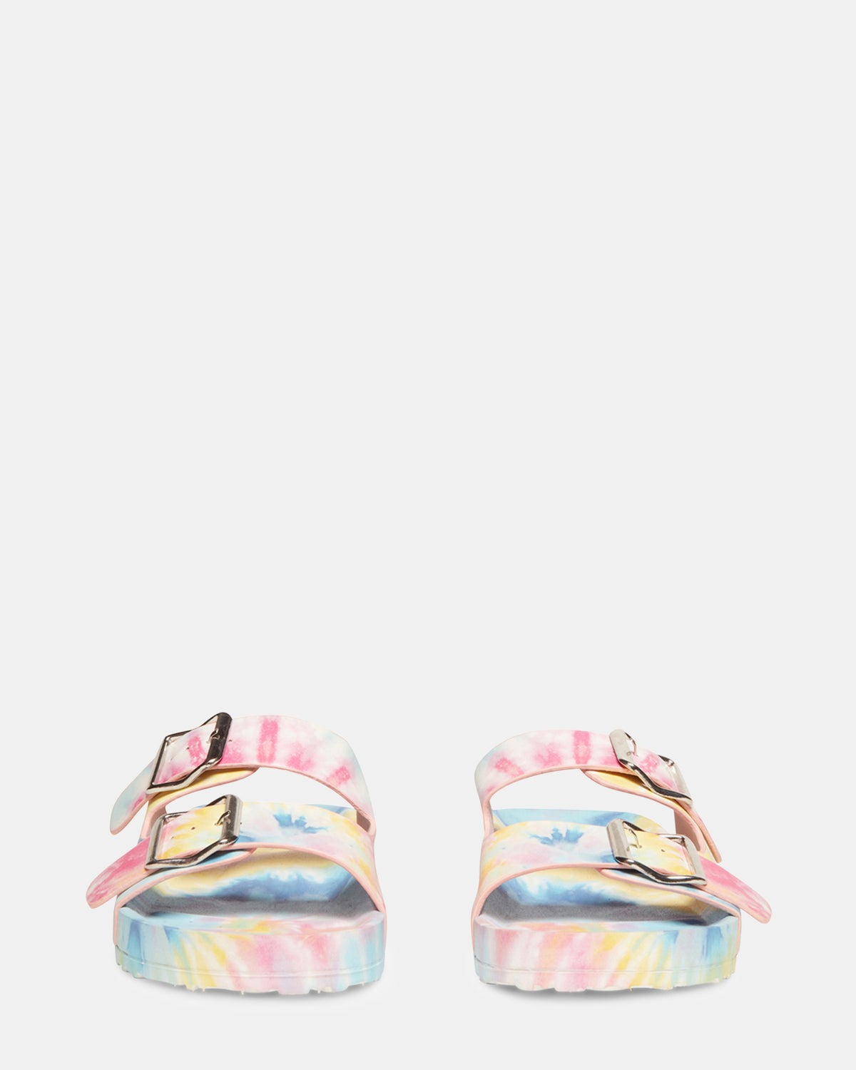 TEDDY-T PASTEL MULTI | Tie Dye Slides | Steve Madden