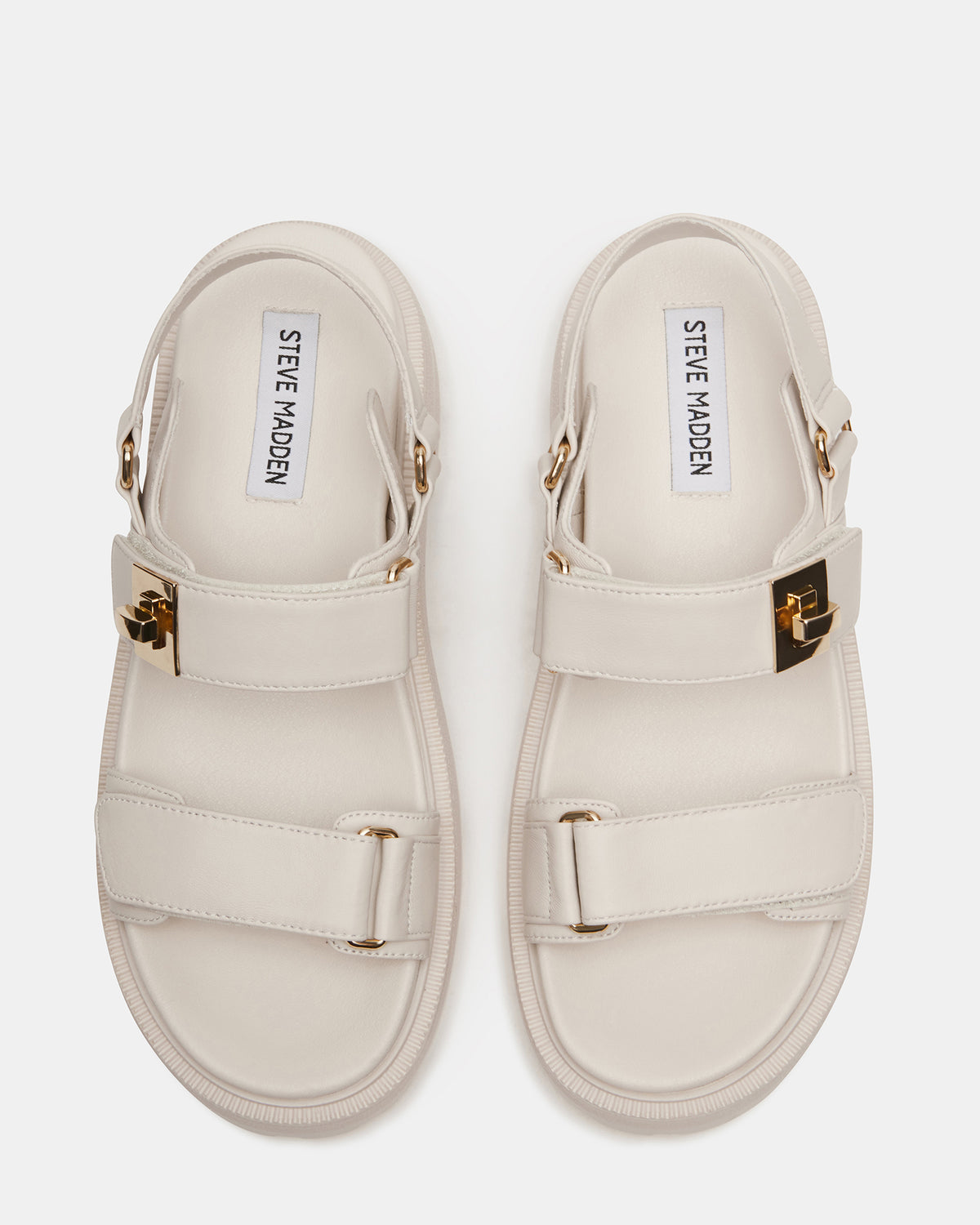 SUPERMONA Bone Leather Women's Platform Sandal | Steve Madden