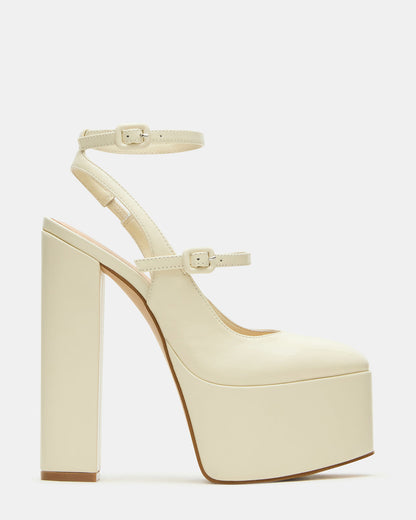 SCOTLYN Bone Leather Women's Platform Block Heel | Steve Madden