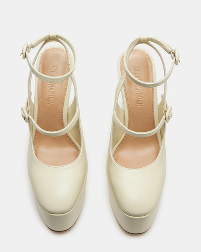 SCOTLYN Bone Leather Women's Platform Block Heel | Steve Madden
