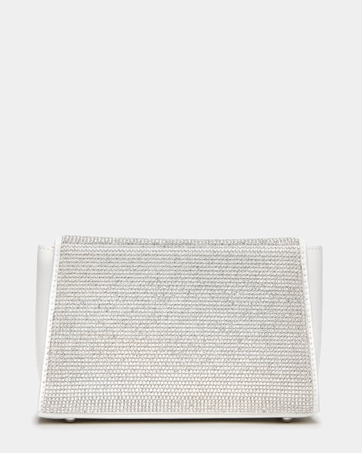 EVELINA Bag Rhinestones Angular Rhinestone Embellished Crossbody Mini Clutch Handbag | Steve Madden