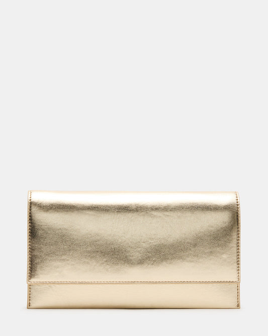 JULIANA Bag Gold Women's Crossbody Clutch Handbag | Steve Madden