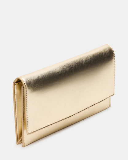JULIANA Bag Gold Women's Crossbody Clutch Handbag | Steve Madden