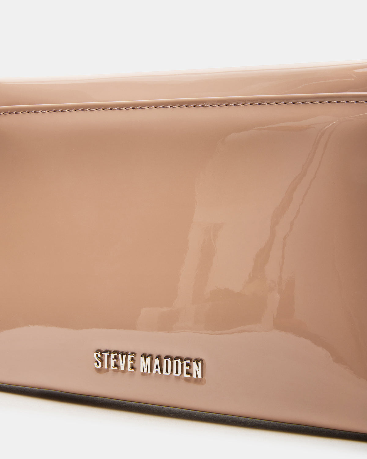 JULIANA Bag Blush Patent Crossbody Clutch Handbag | Steve Madden