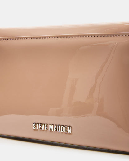 JULIANA Bag Blush Patent Crossbody Clutch Handbag | Steve Madden