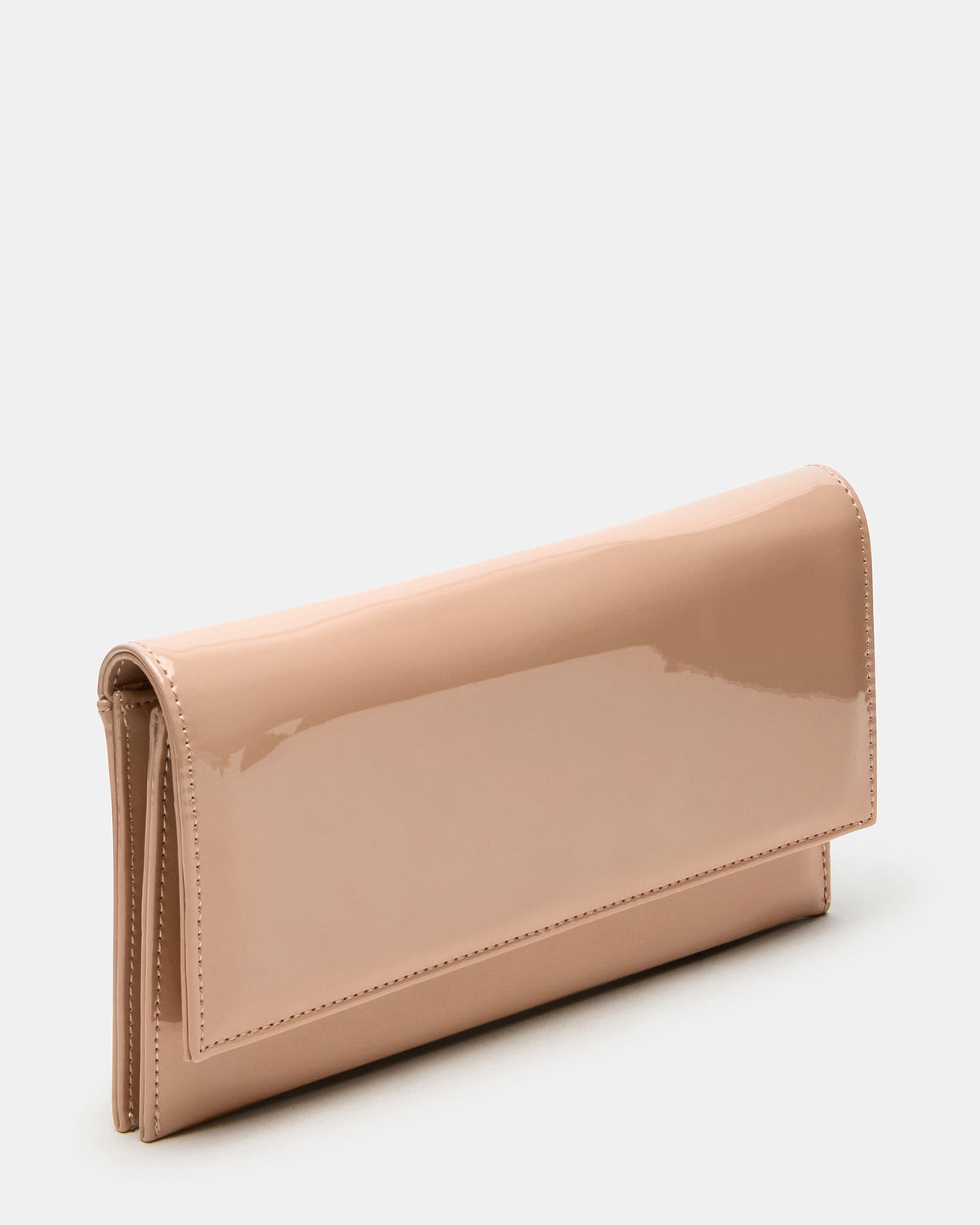 JULIANA Bag Blush Patent Crossbody Clutch Handbag | Steve Madden