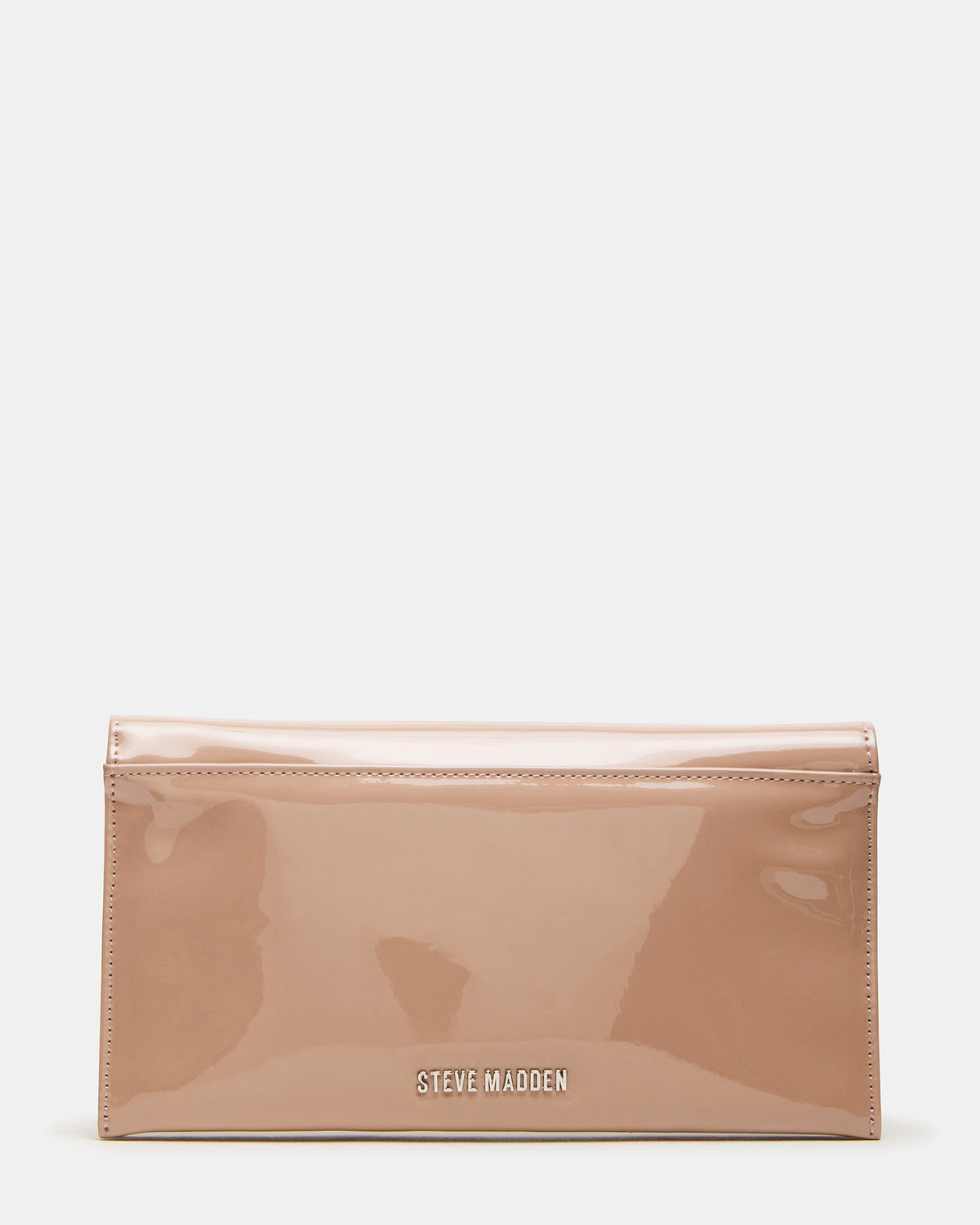 JULIANA Bag Blush Patent Crossbody Clutch Handbag | Steve Madden