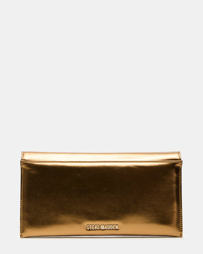 JULIANA Bag Bronze Crossbody Clutch Handbag | Steve Madden