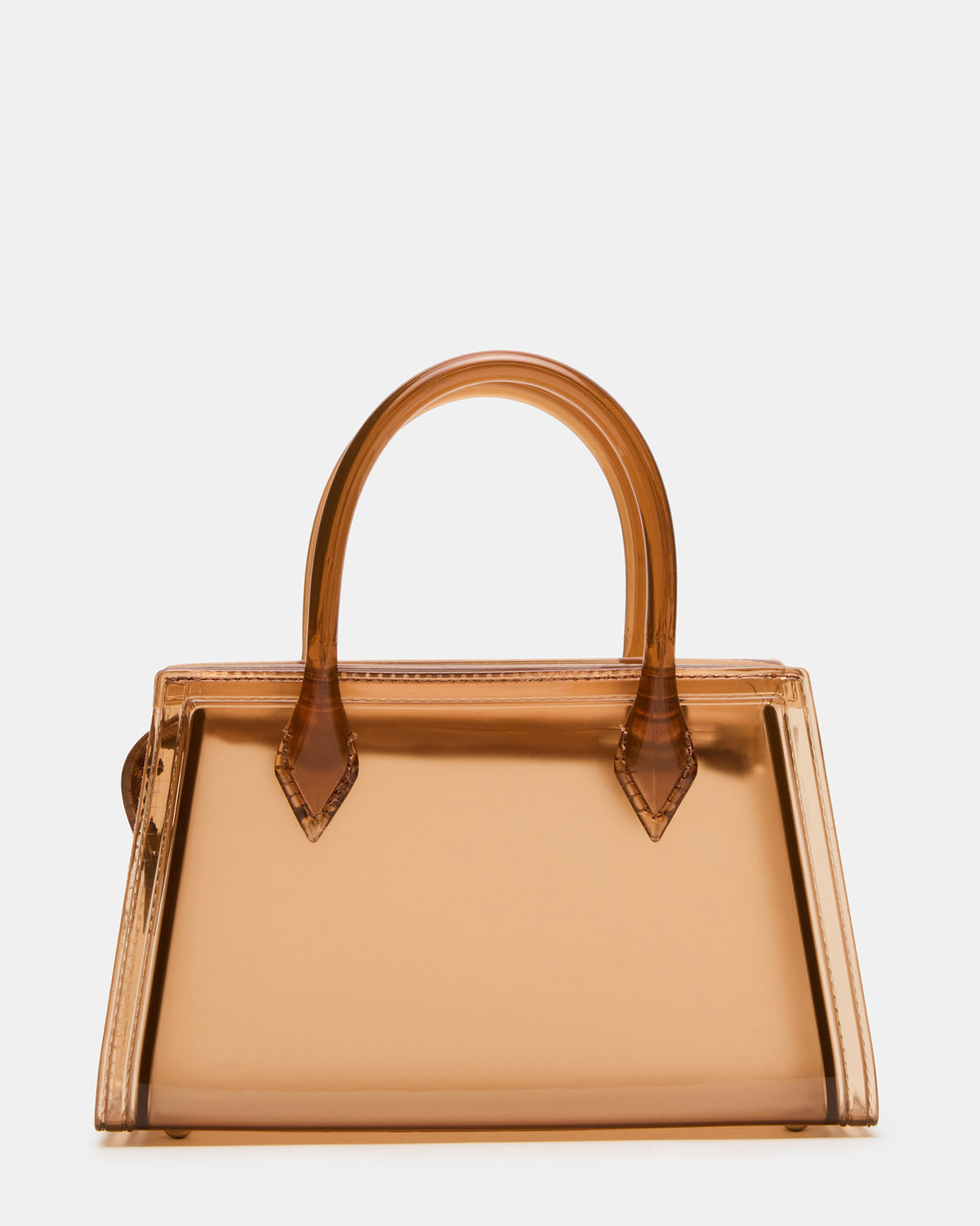 PEACH Jelly Bag Tan Mini Crossbody Top-Handle Handbag | Steve Madden