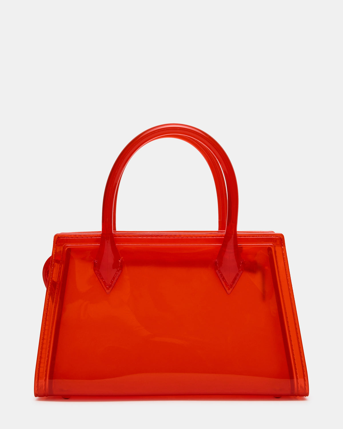 PEACH Jelly Bag Red Mini Crossbody Top-Handle Handbag | Steve Madden