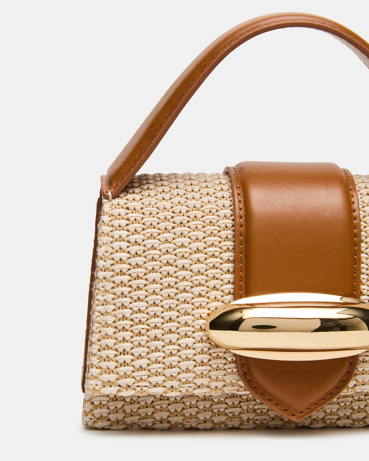 MISHELL Bag Light NaturalTop-Handle Mini Handbag | Steve Madden