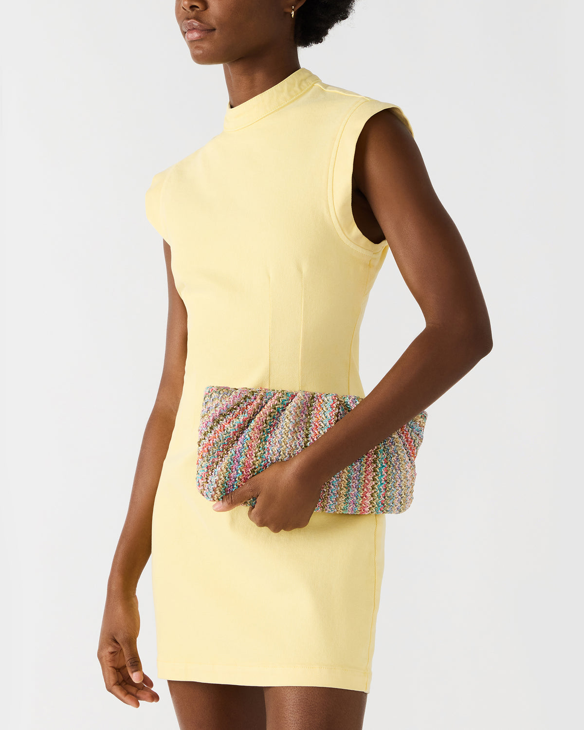 PALOMAA Bag Multi Straw Clutch Crossbody Handbag | Steve Madden