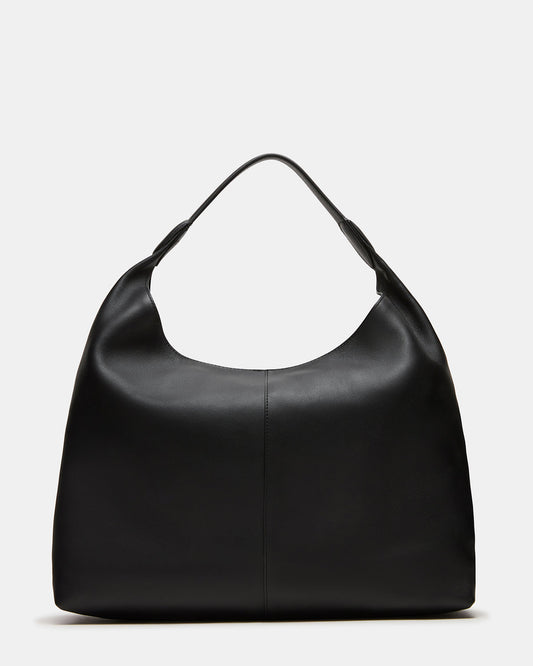 COLLINS Bag Black Hobo Slouchy Shoulder Strap Tote Handbag | Steve Madden