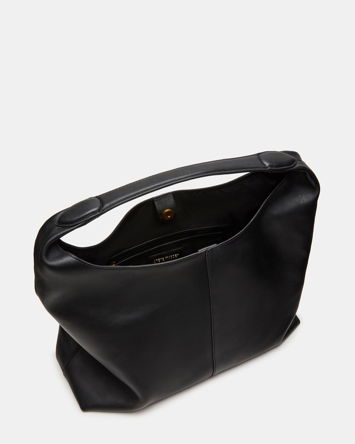 COLLINS Bag Black Hobo Slouchy Shoulder Strap Tote Handbag | Steve Madden