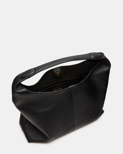 COLLINS Bag Black Hobo Slouchy Shoulder Strap Tote Handbag | Steve Madden