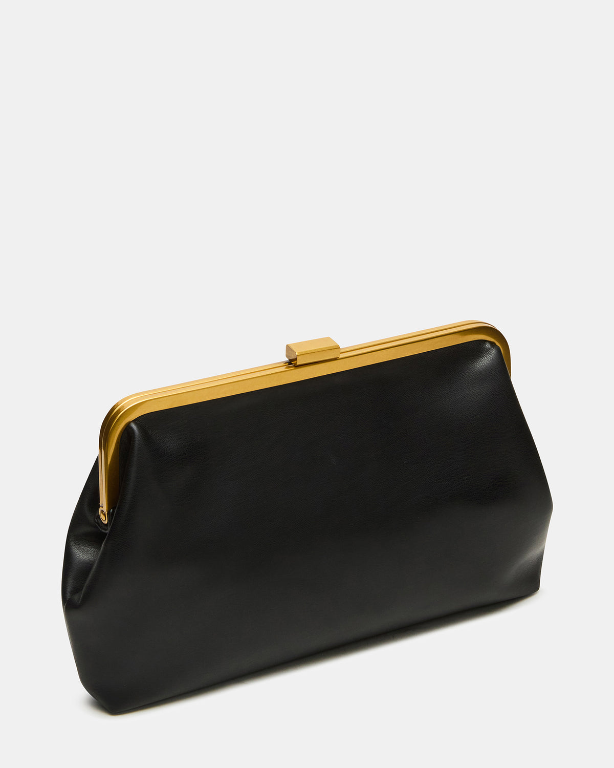KISSES Bag Black Chain Strap Crossbody Clutch Handbag | Steve Madden