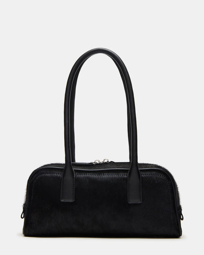 ANISE Bag Black Multi Elongated Shoulder Strap Handbag | Steve Madden