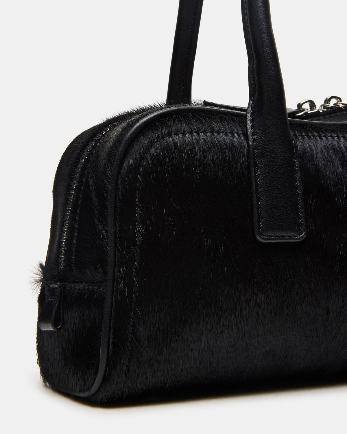ANISE Bag Black Multi Elongated Shoulder Strap Handbag | Steve Madden
