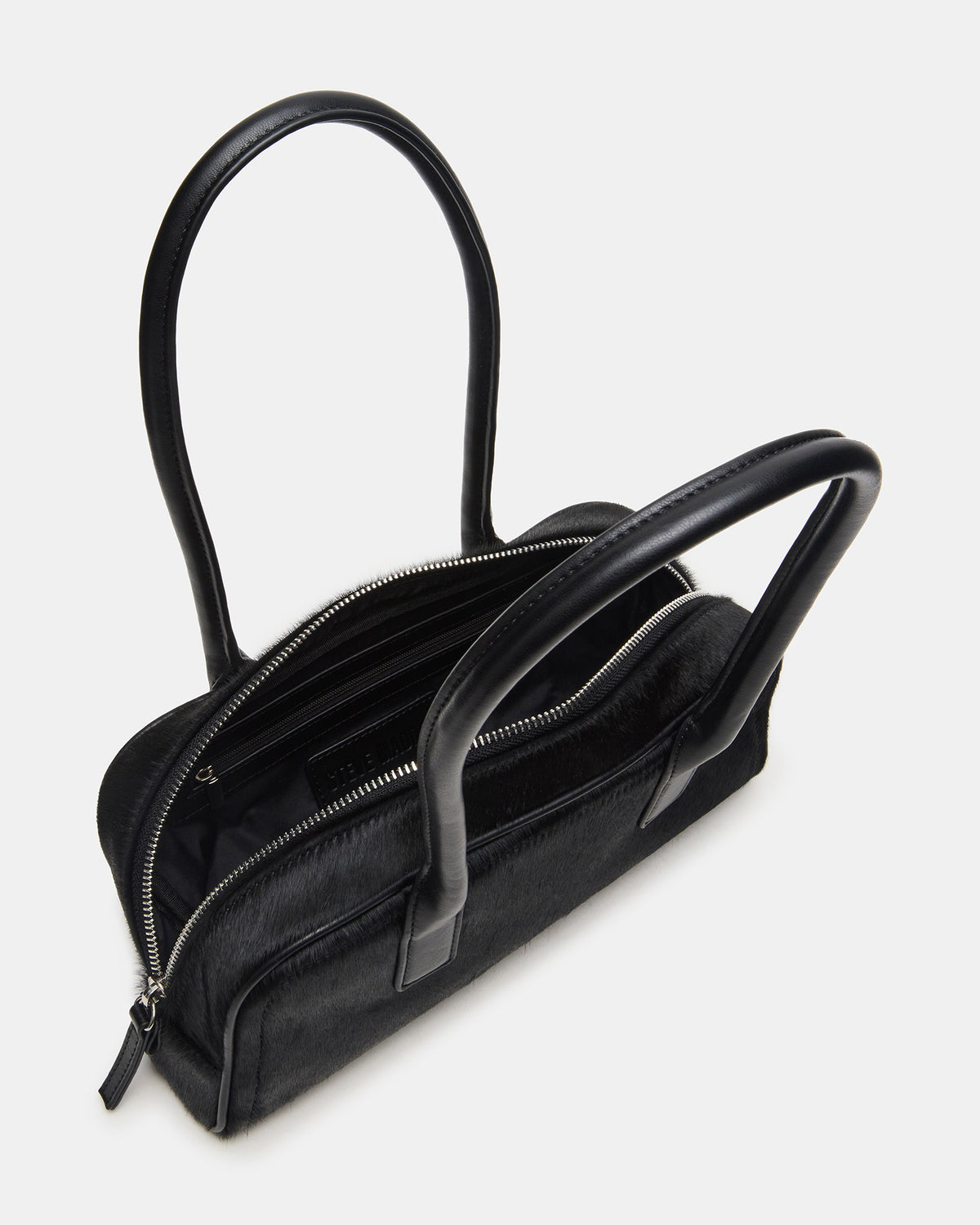 ANISE Bag Black Multi Elongated Shoulder Strap Handbag | Steve Madden