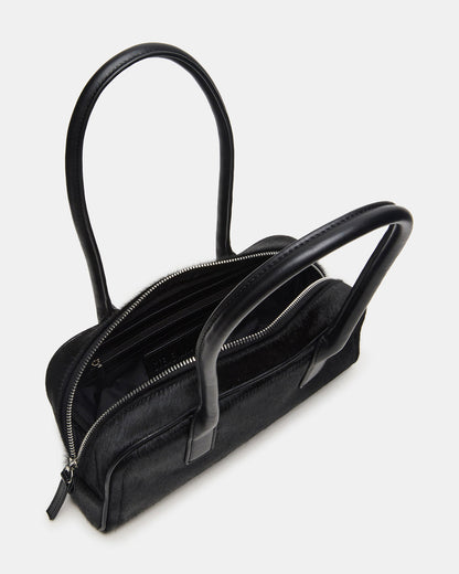 ANISE Bag Black Multi Elongated Shoulder Strap Handbag | Steve Madden