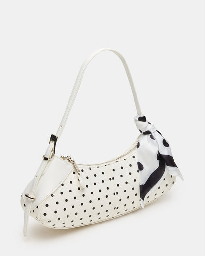 ROXEY Bag Dots Crescent-Shaped Top-Zipper Shoulder Strap Handbag | Steve Madden