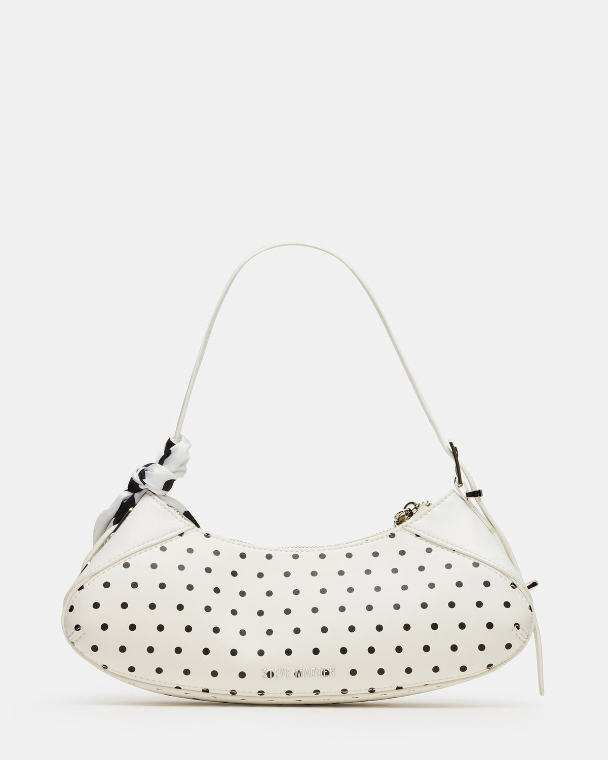 ROXEY Bag Dots Crescent-Shaped Top-Zipper Shoulder Strap Handbag | Steve Madden