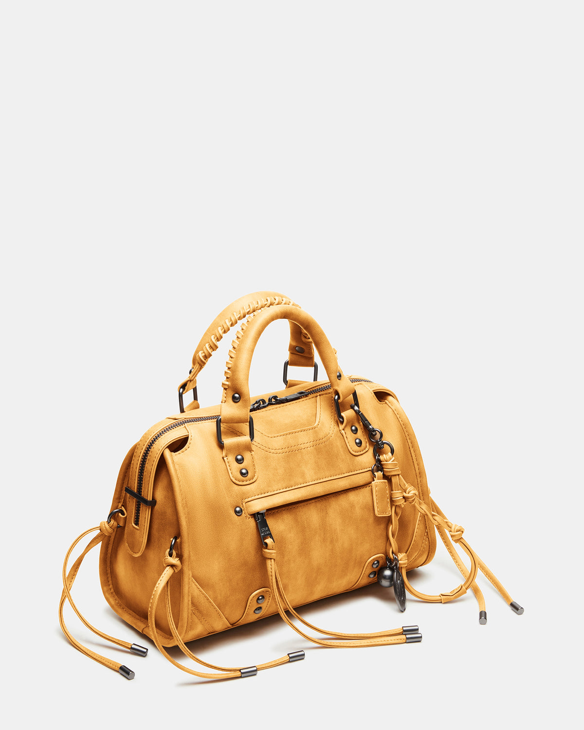 RIGGS Bag Banana Slouchy Top-Handle Crossbody Satchel Handbag | Steve Madden