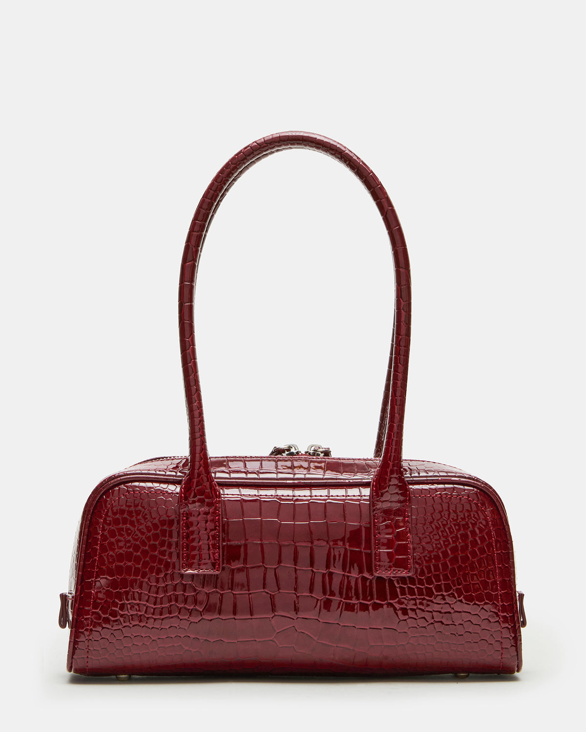 ANISE Bag Red Crocodile Elongated Shoulder Strap Handbag | Steve Madden