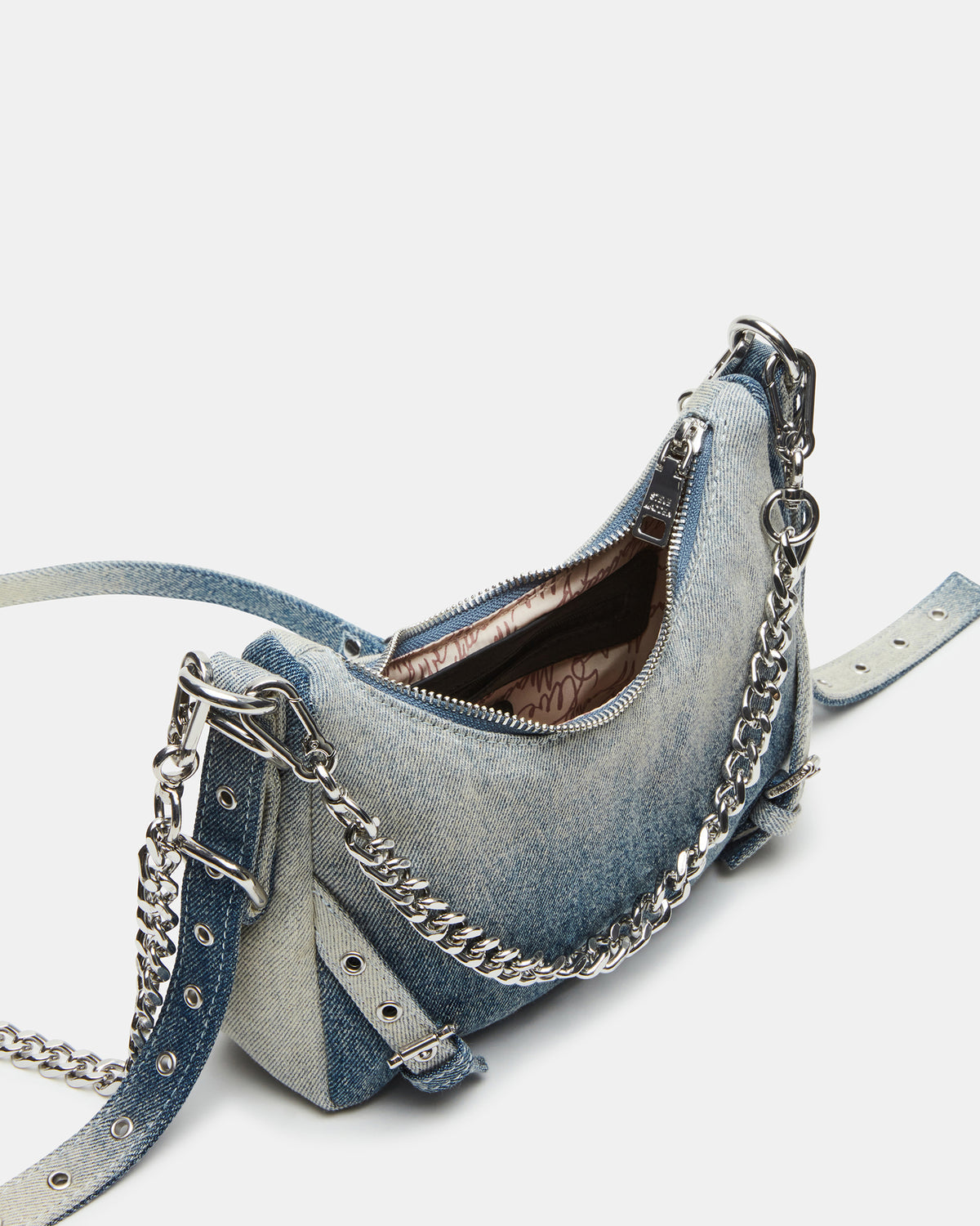 VITAL Denim Fabric Women's Shoulder Bag | Steve Madden