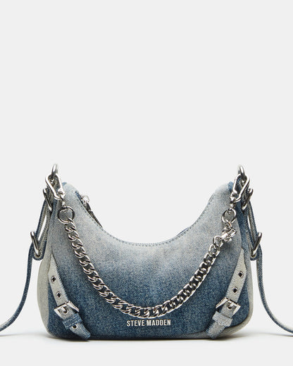 VITAL Denim Fabric Women's Shoulder Bag | Steve Madden