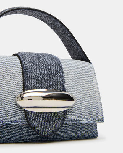 MISHELL Bag Denim Top-Handle Mini Handbag | Steve Madden