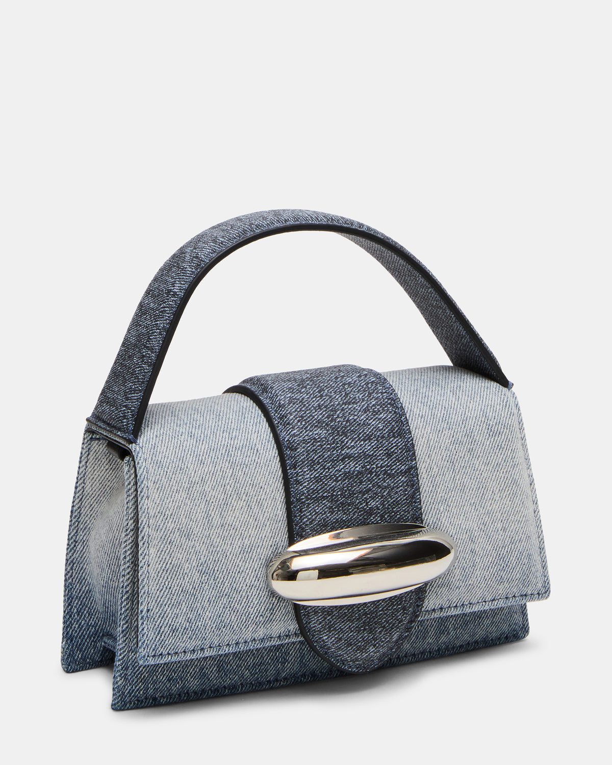 MISHELL Bag Denim Top-Handle Mini Handbag | Steve Madden