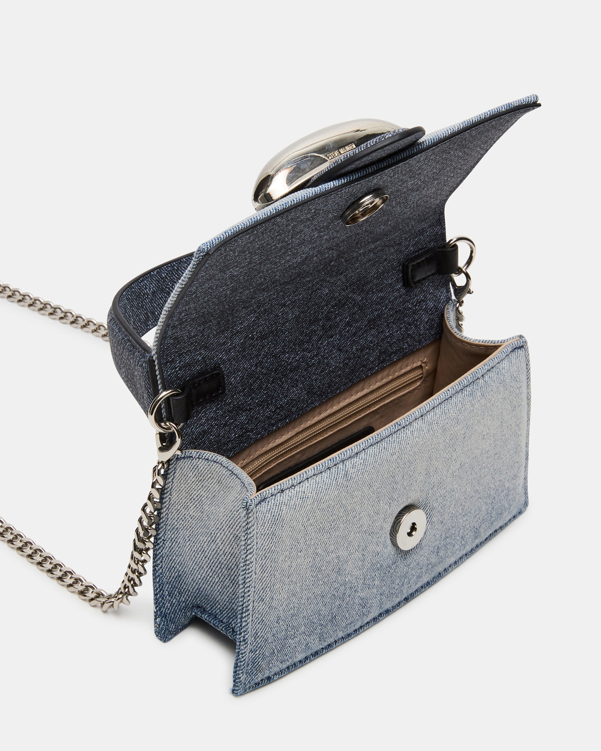 MISHELL Bag Denim Top-Handle Mini Handbag | Steve Madden