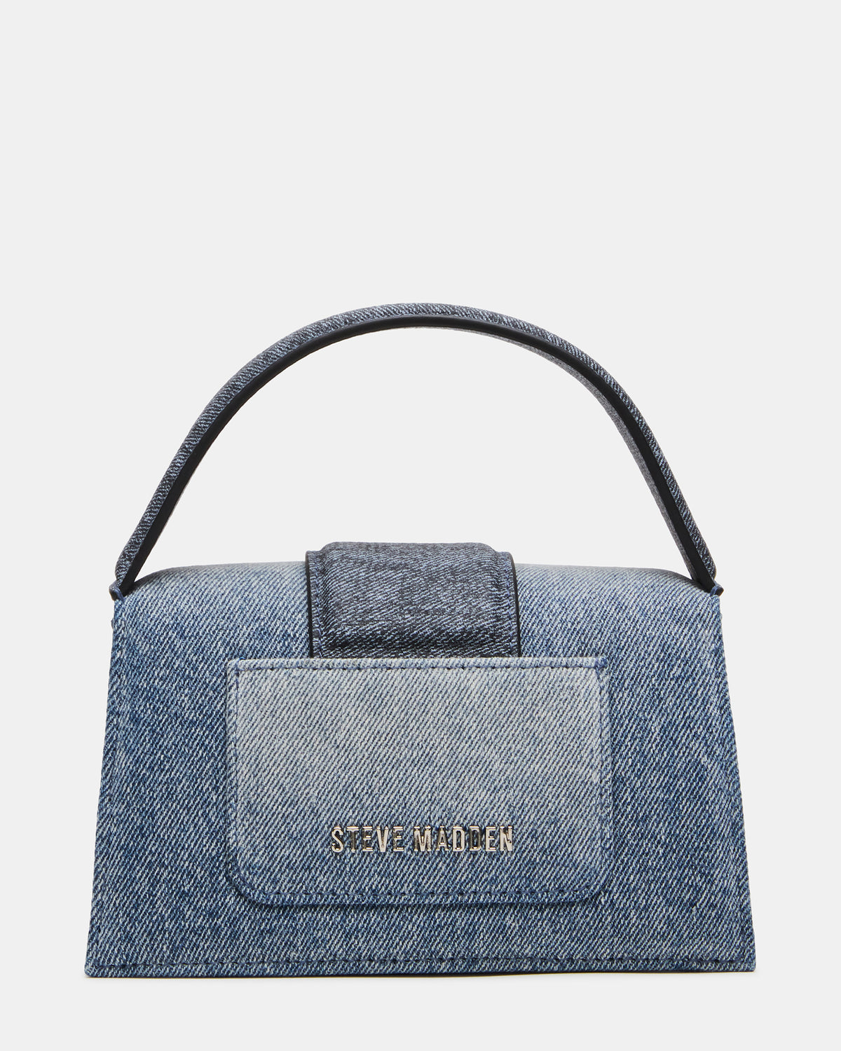MISHELL Bag Denim Top-Handle Mini Handbag | Steve Madden