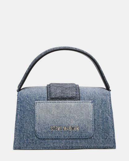 MISHELL Bag Denim Top-Handle Mini Handbag | Steve Madden