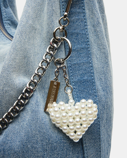 KREWE Bag Denim Slouchy Hobo Shoulder Strap Tote Handbag | Steve Madden