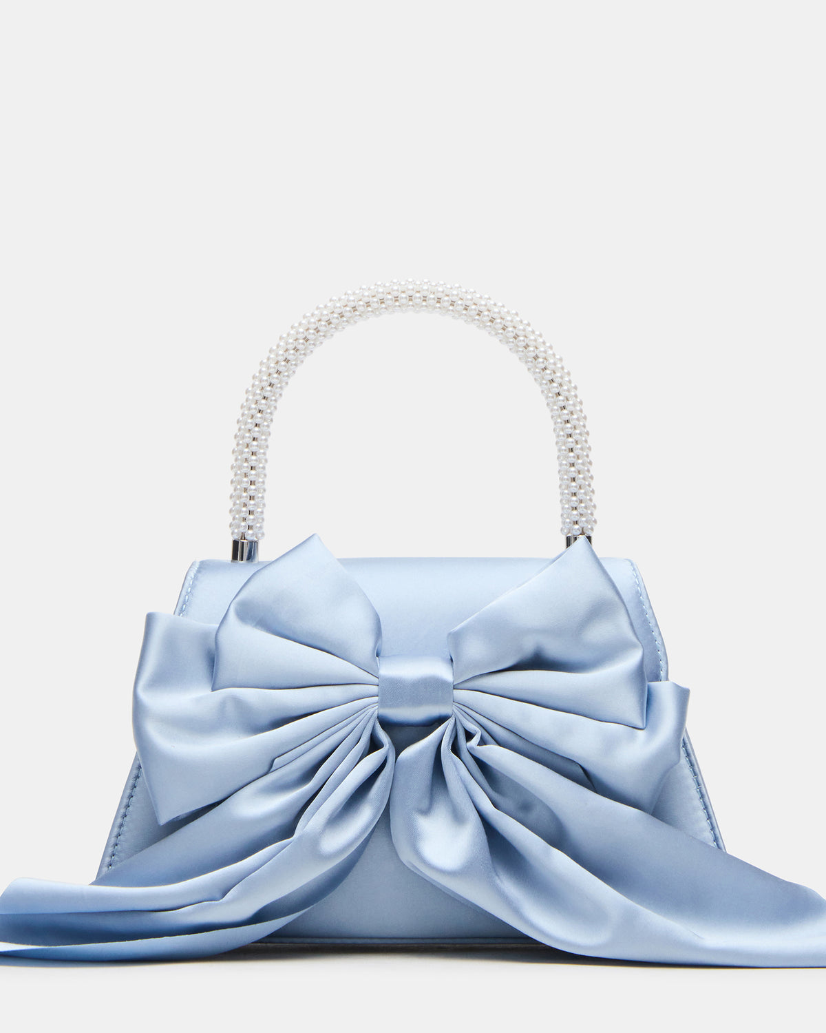 COSETTE Bag Blue Beaded Top-Handle Mini Handbag | Steve Madden